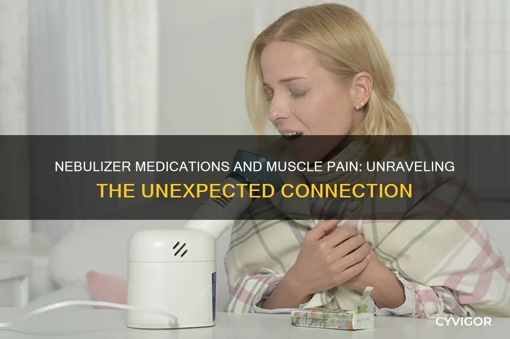 why would neb meds cause muscle pain