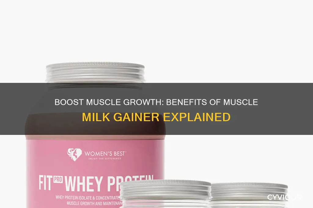 why would you take muscle milk gainer