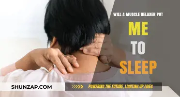 Muscle Relaxers and Sleep: Can They Help You Drift Off?