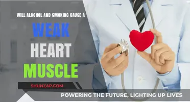 Alcohol, Smoking, and Heart Health: Risks of Weakened Cardiac Muscles