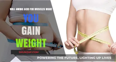 Can Amino Acids for Muscle Growth Lead to Weight Gain?