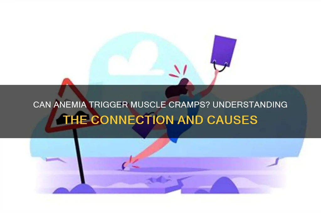 will anemia cause muscle cramps