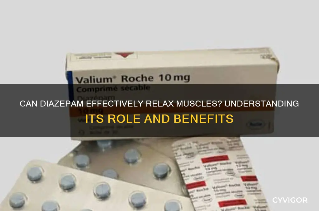 will diazepam relax muscles