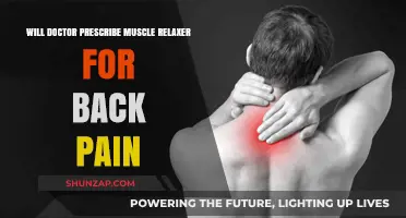 Can Doctors Prescribe Muscle Relaxers for Back Pain Relief?