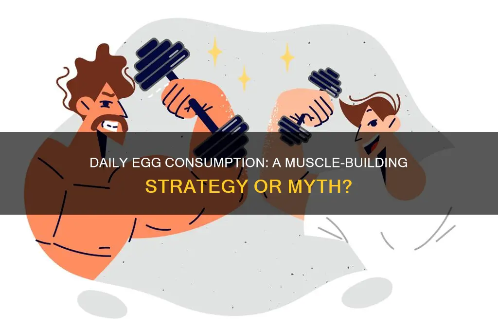 will eating eggs everyday help gain muscle