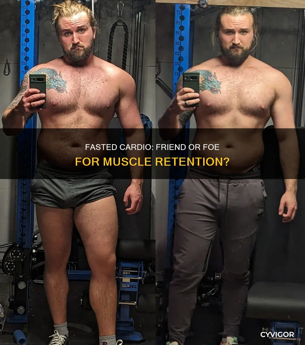 will fasted cardio burn muscle