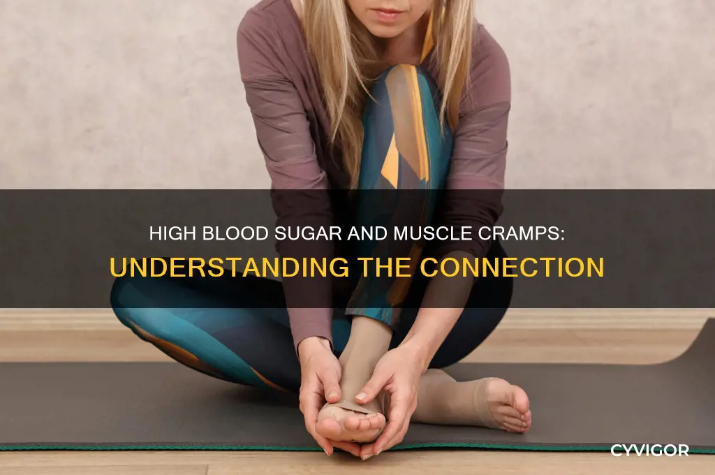 will high blood sugar cause muscle cramps