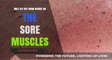 Does Icy Hot Intensify Burning Sensation on Sore Muscles?