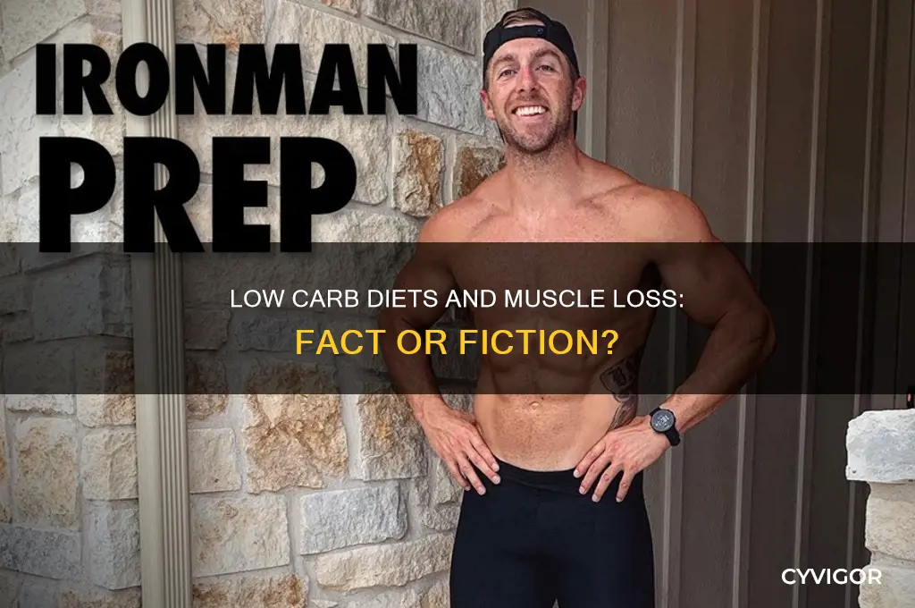 will low carb diet cause muscle loss