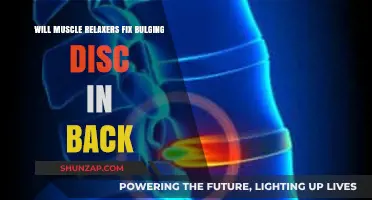 Can Muscle Relaxers Heal a Bulging Disc in Your Back?