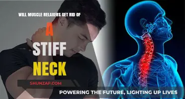 Can Muscle Relaxers Effectively Relieve a Stiff Neck? Find Out Here