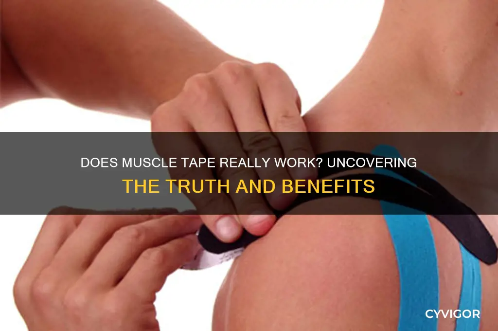 will muscle tape works