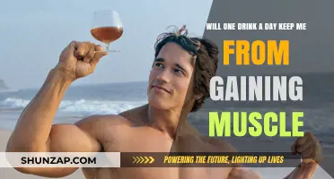Does One Daily Drink Hinder Muscle Gain? Unveiling the Truth