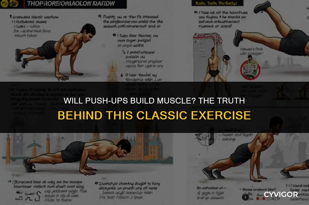 will push up build muscle