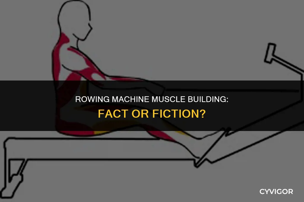 will rowing machine build muscle