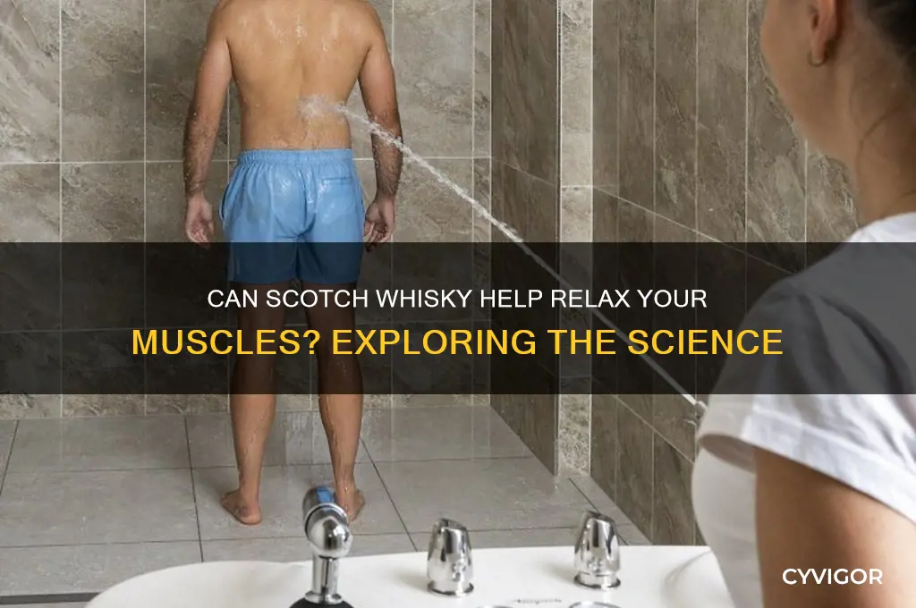 will scotch relax muscles