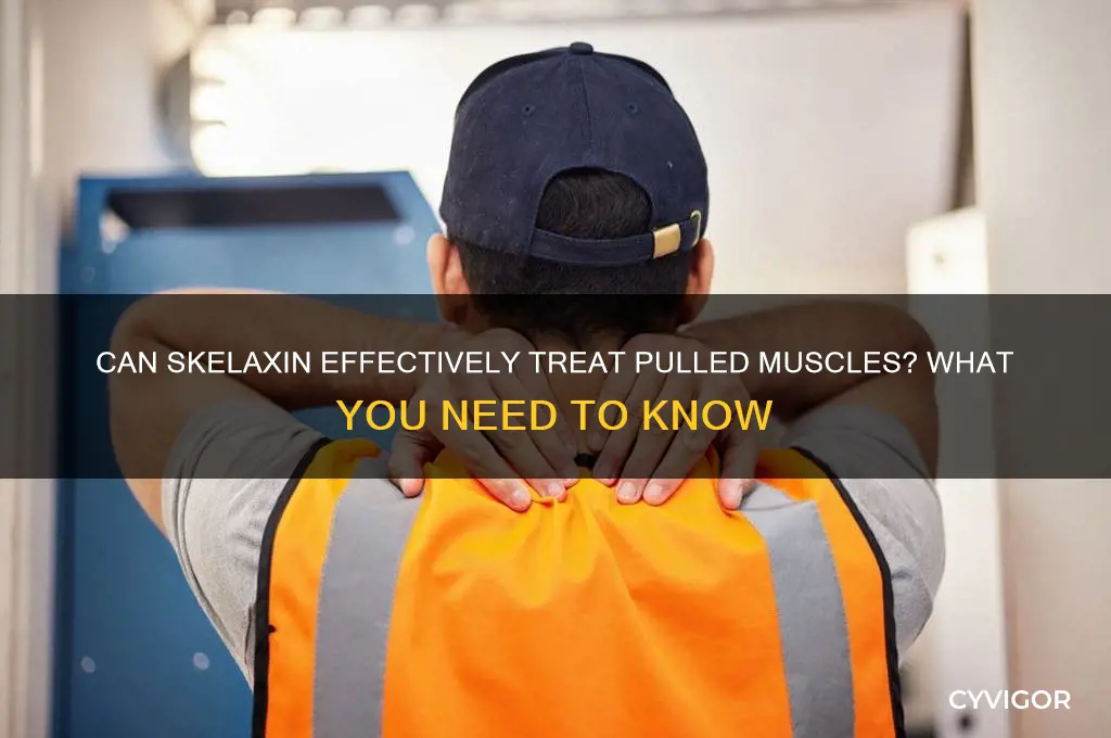 will skelaxin work for pulled muscles