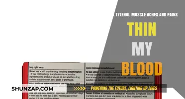 Does Tylenol Muscle Aches & Pains Affect Blood Thinning?