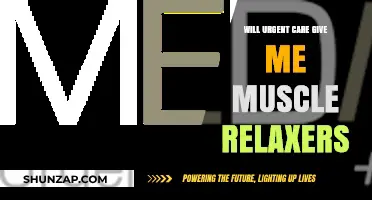 Can Urgent Care Prescribe Muscle Relaxers? What to Expect