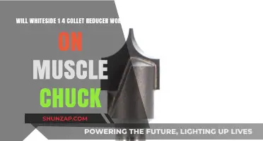 Whiteside 1/4 Collet Reducer Compatibility with Muscle Chuck Explained