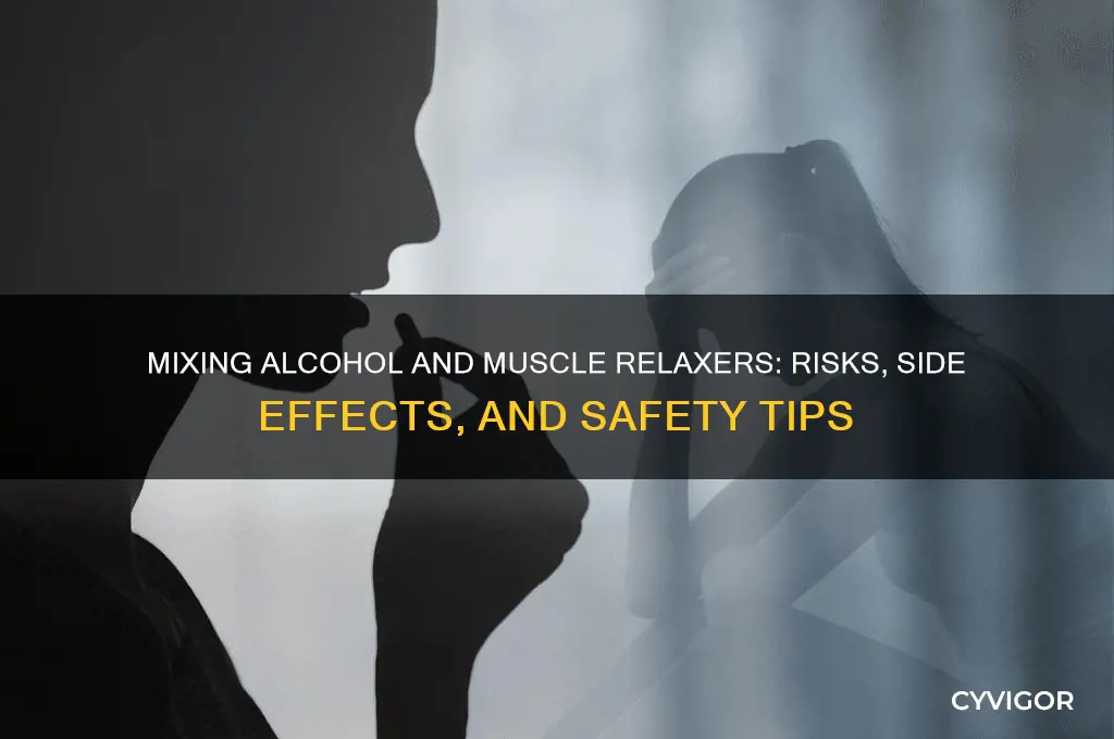 would alcohol and muscle relaxers